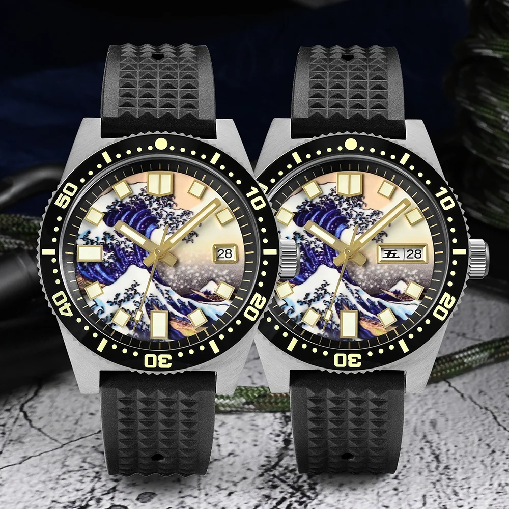 San Martin 40mm 62MAS Diver Surfing Dial Watch SN007-V3: Riding the Waves of Style and FunctionalitySan Martin Watch San Martin Official Authorized StoreSan Martin Watches