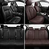 MINGBRON Car Seat Covers,Car Seat Protector Waterproof,Seat Covers Full Set, Car Seat Protectors,Automotive Seat Covers Fit for Most Cars Brown