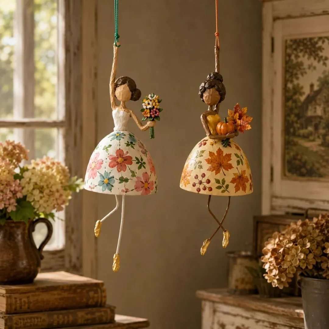 Different hanging lady designs