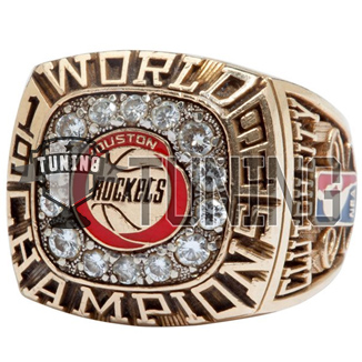 2 PCS Houston Rockets Championship Ring W Box, 🇺🇸 SHIP BACK TO BACK  1994/95