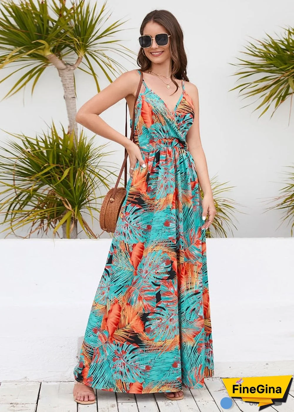 Boho Strap Maxi Dress Reese