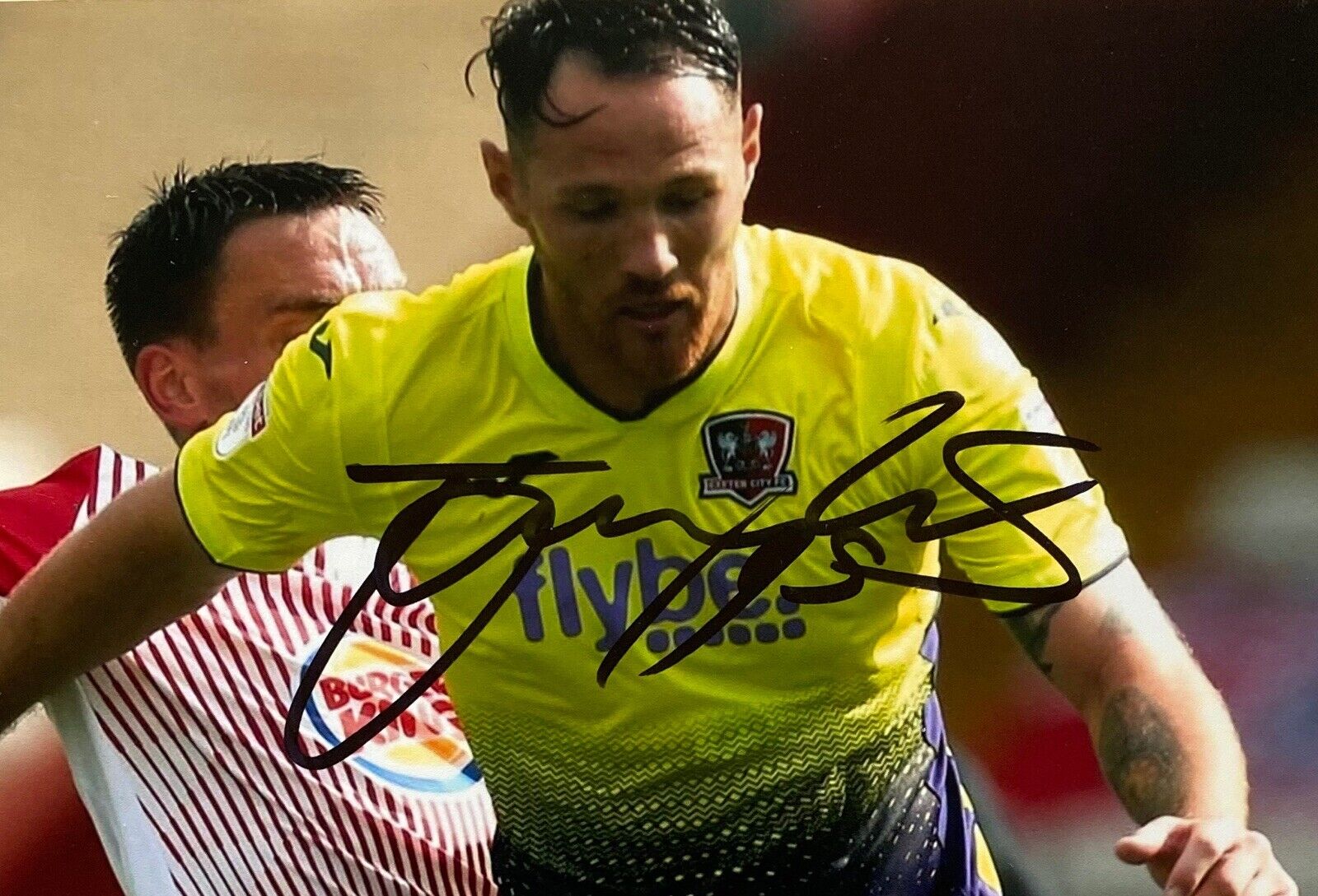 Tom Parkes Genuine Hand Signed 6X4 Photo Poster painting - Exeter City