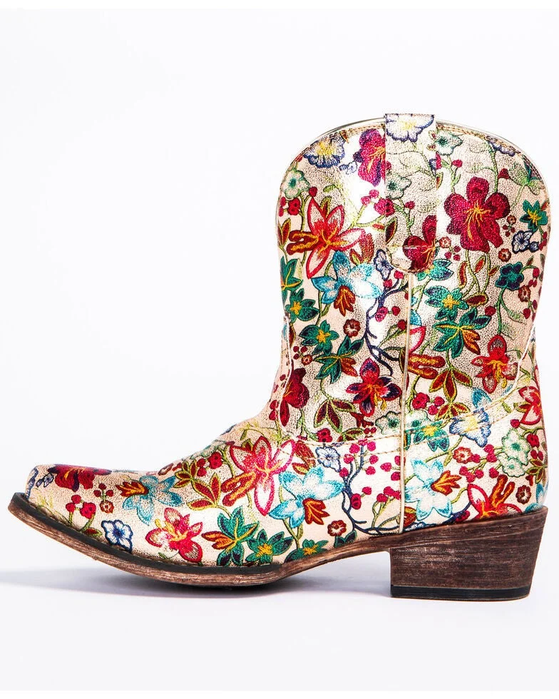 Women's Ethnic Embroidery Retro Boots