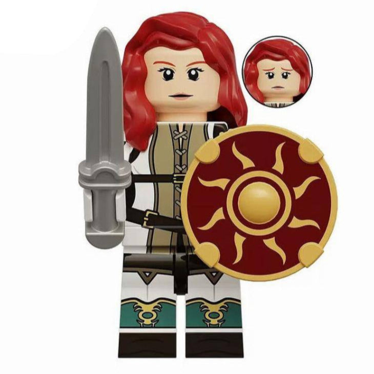 Helm's daughter custom Lord of the Rings Minifigure Minifigure Bricks monstertoys