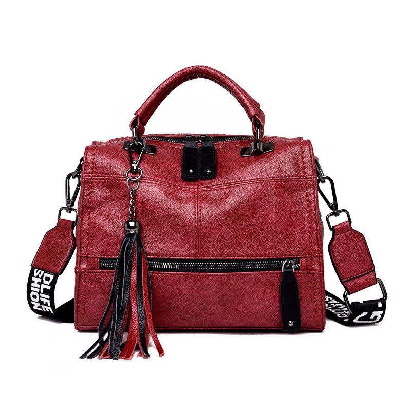 Soft Leather Fashion Tote