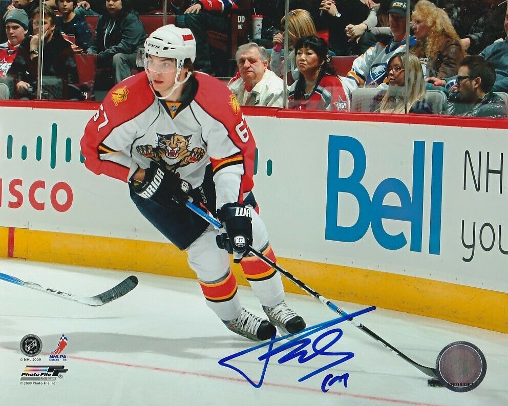 MICHAEL FROLIK SIGNED FLORIDA PANTHERS 8x10 Photo Poster painting! Autograph