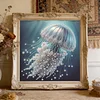 Jellyfish-Special Shaped Diamond Painting