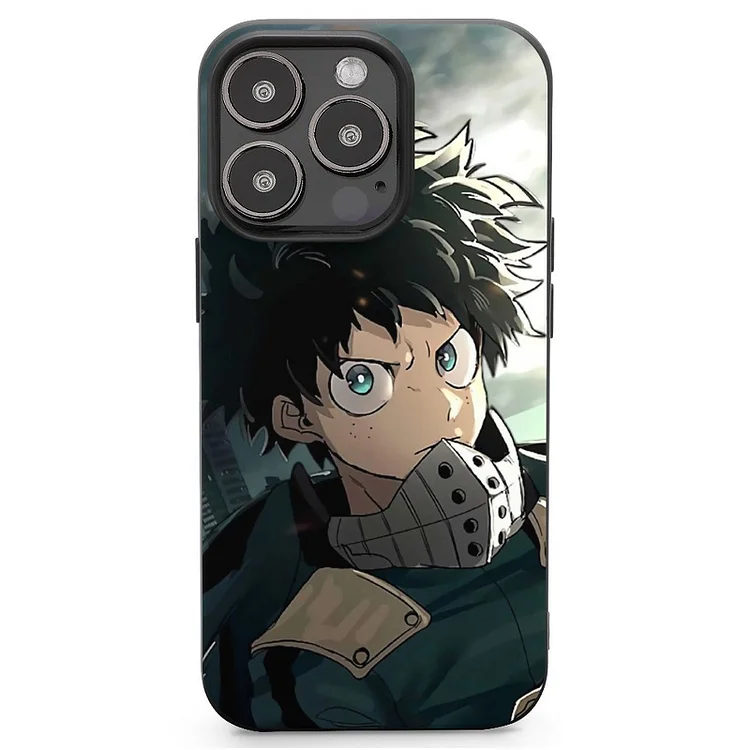 Izuku Midoriya My Hero Academia Anime My Hero Academia Phone Case Mobile Phone Shell IPhone 13 and iPhone14 Pro Max and IPhone 15 Plus Case - Heather Prints Shirts