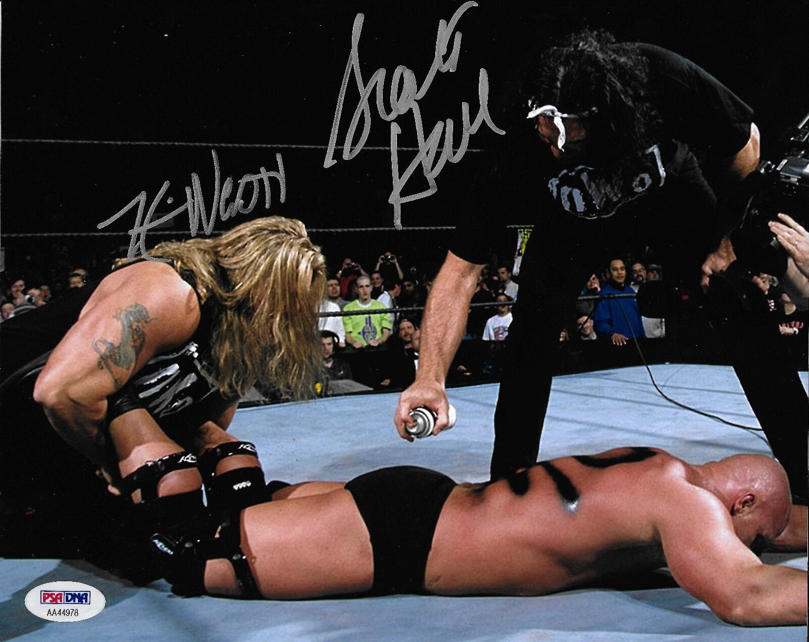 Scott Hall & Kevin Nash Signed WWE 8x10 Photo Poster painting PSA/DNA COA WCW NWO Picture Auto'd