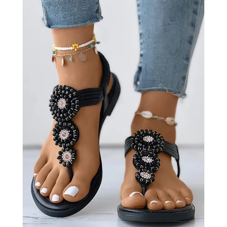 Bohemian Flat Sandals shopify Stunahome.com