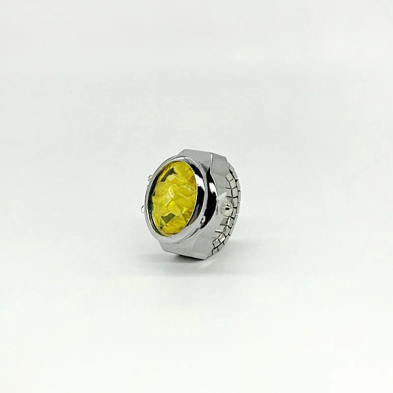 Retro Solid Color Quartz Watch Rings Women’s Watches