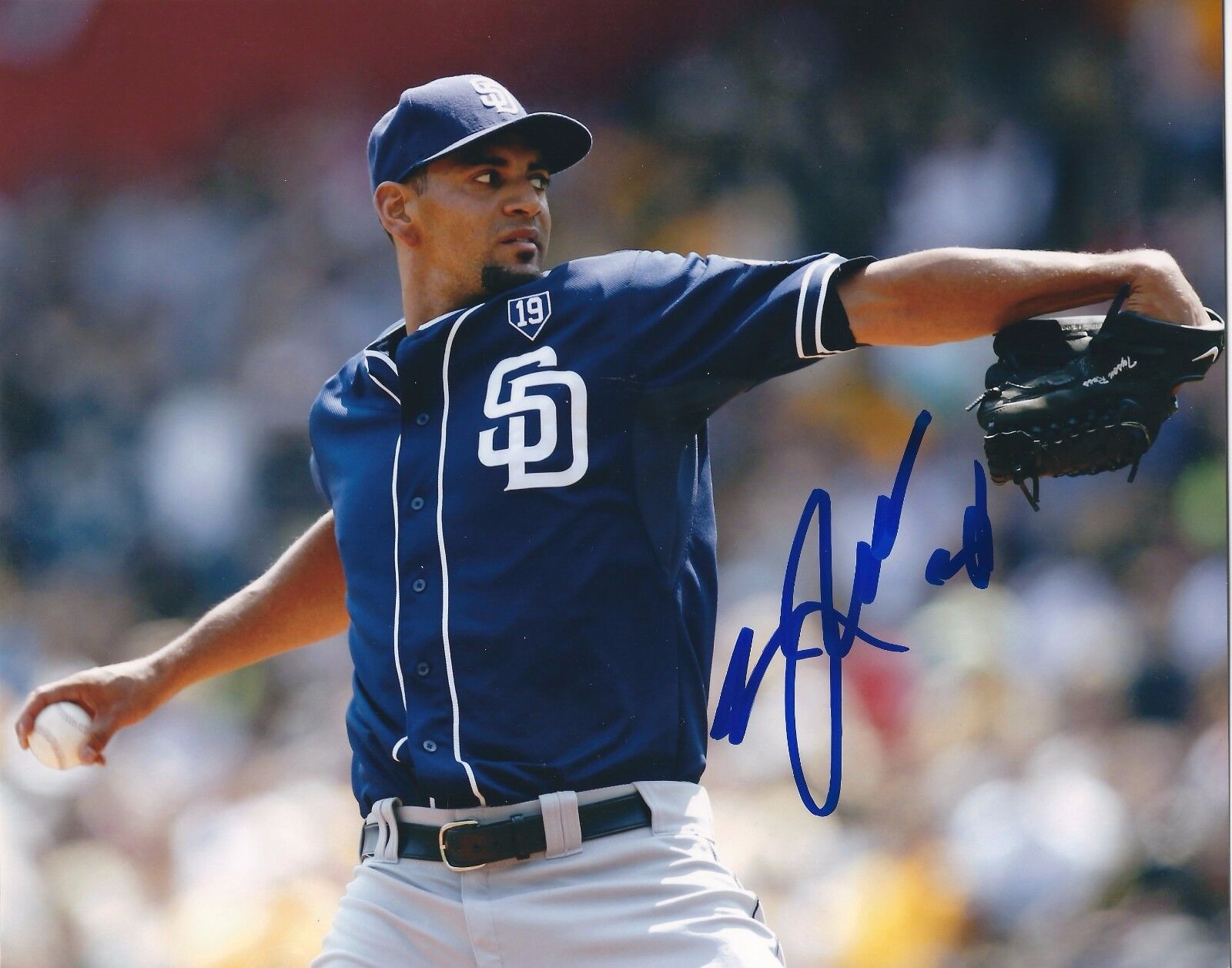 Autographed Tyson Ross San Diego Padres 8x10 Photo Poster painting w/ COA