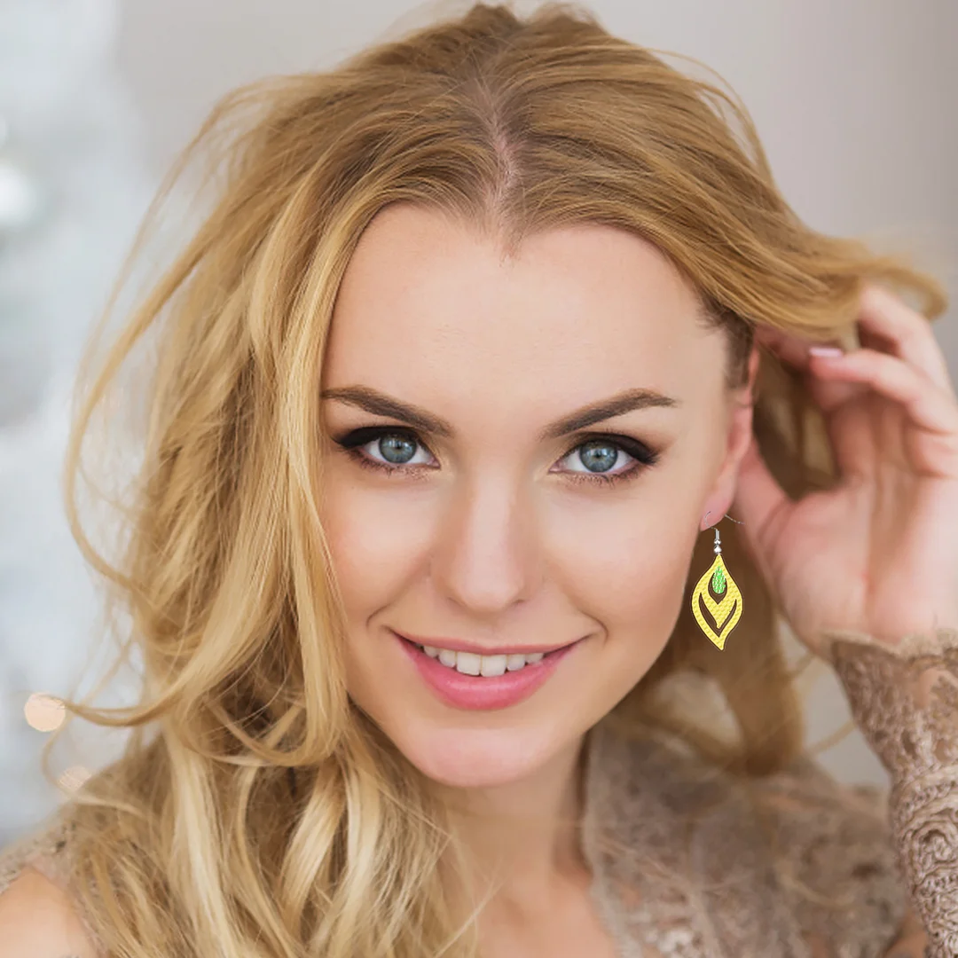 12 Pairs Special Diamond Painting Earrings DIY Diamond Art Earrings for Adults