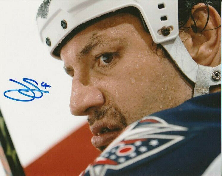 JODY SHELLEY SIGNED COLUMBUS BLUE JACKETS 8x10 Photo Poster painting #1 Autograph