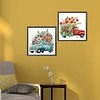 2Pcs Diamond Painting-DIY Crystal Rhinestone Flowers Cars