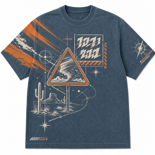 Desert Signal Cotton T-Shirt