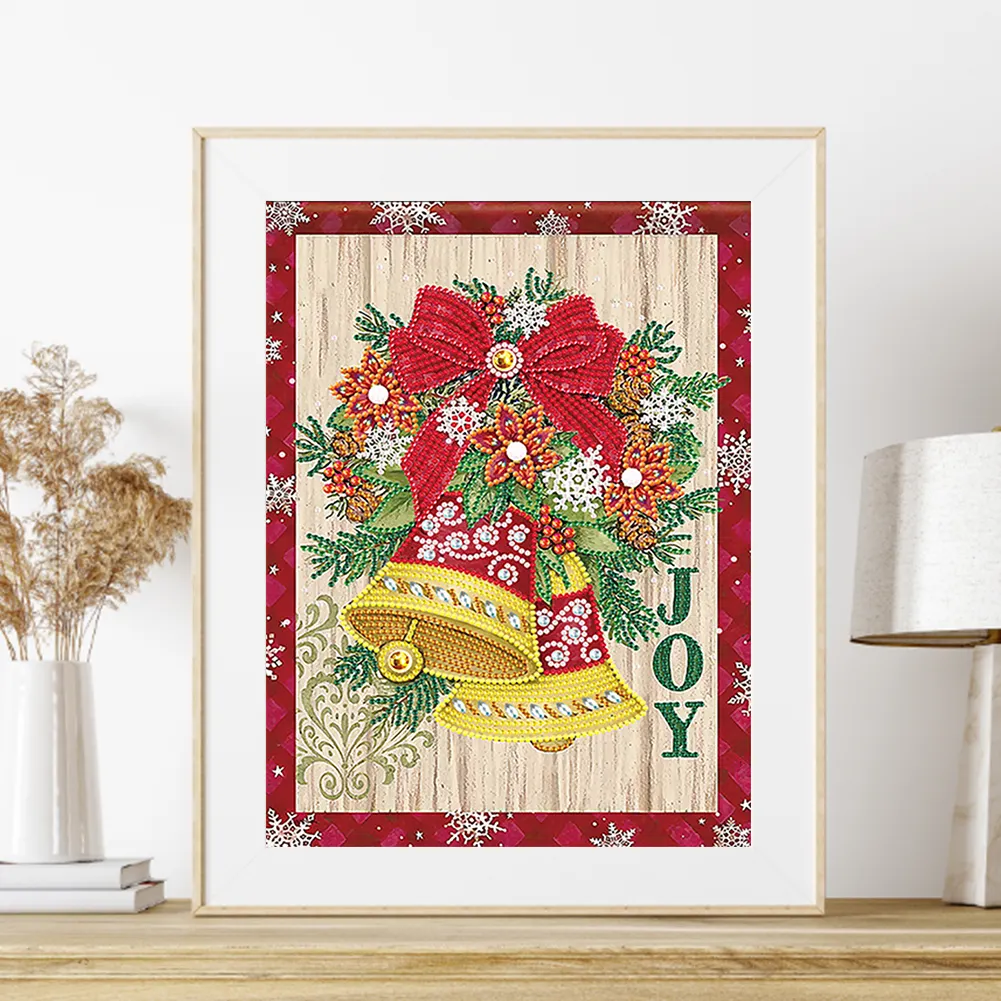 Diamond Painting - Partial Special Shaped Drill - Christmas Atmosphere(30*40cm)