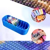 uk.everydayedeals 12-Compartment Gradient Color Diamond Bead Storage Organizer Box