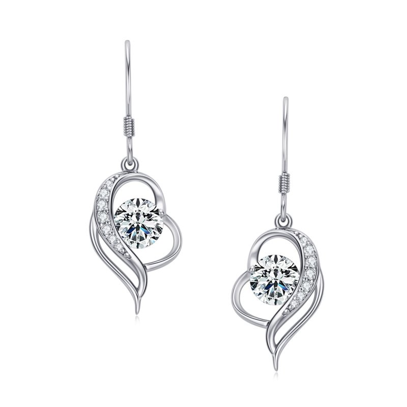 Moissanite 0.8ct Earrings