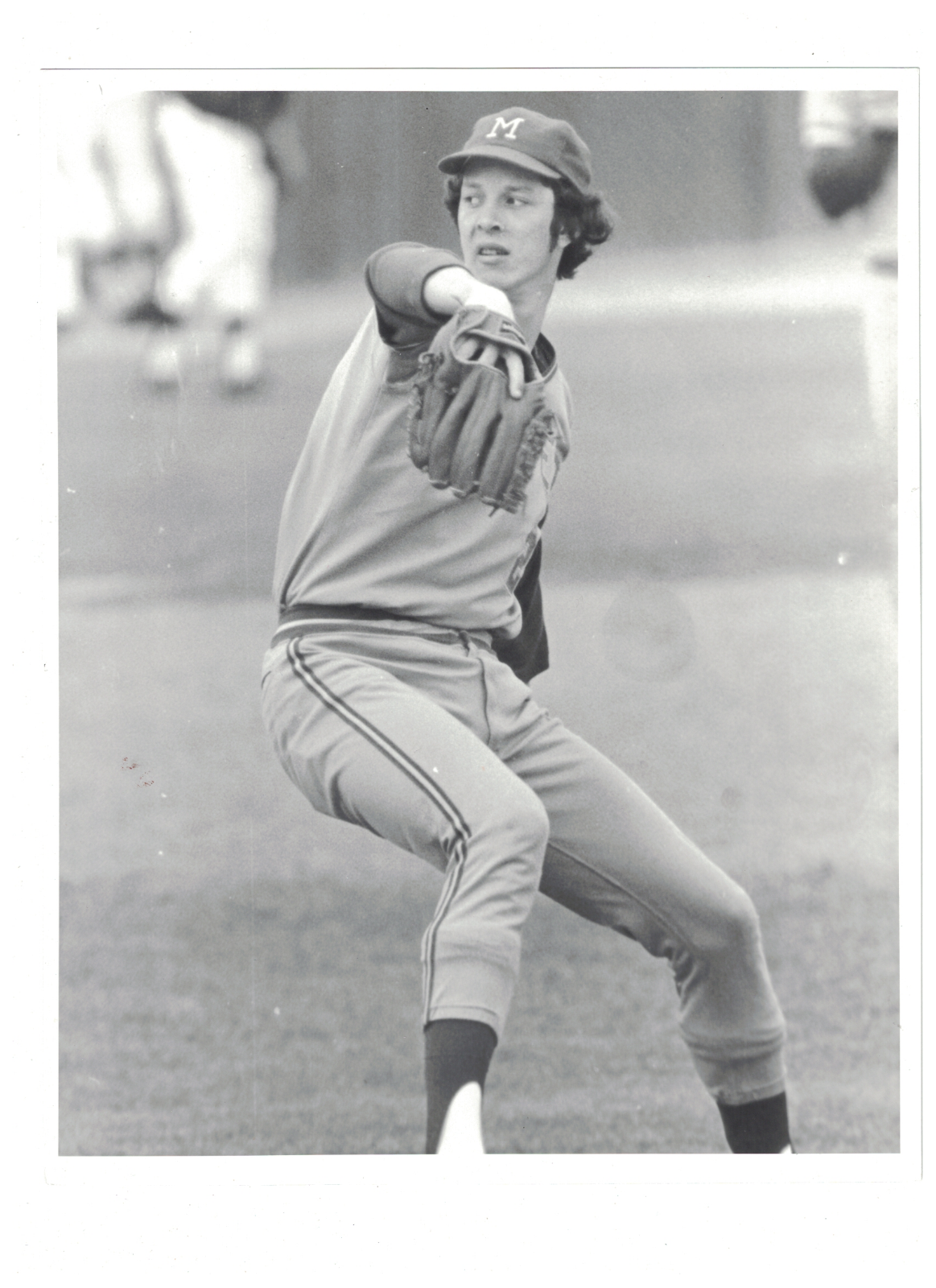 Bill Travers Milwaukee Brewers 8x10 Vintage Baseball Photo Poster painting RH2