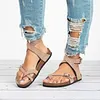 Summer Flip-toe Thick-soled Sandals Women's Shoes
