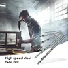 70pcs Drill Bits Straight Shank HSS Twist Drill Bits Set Power Tool (White)