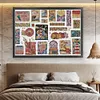 【Limited Stock Sale】Stamp Collection-14CT Stamped Cross Stitch 60*45cm/23.62*17.72in (Big Size) tapestrymarket