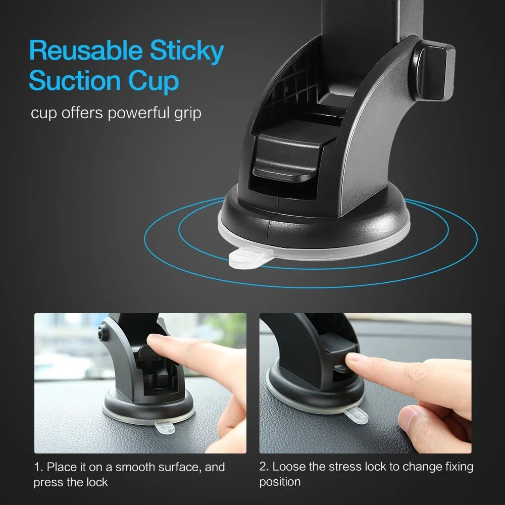 360° Universal Car Dashboard Windshield Mount Phone Holder