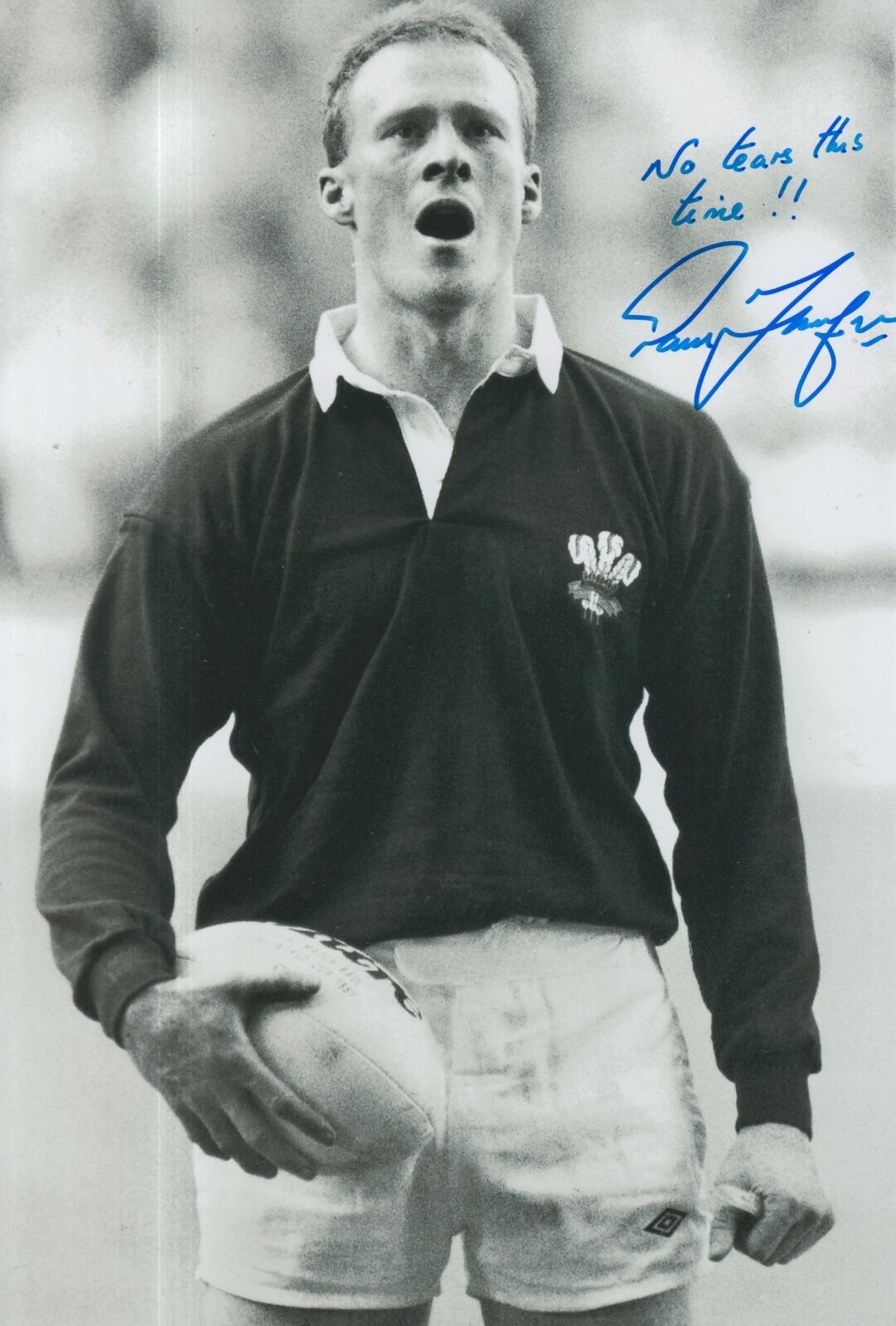 Paul Thorburn Hand Signed Wales Rugby 12x8 Photo Poster painting 9.