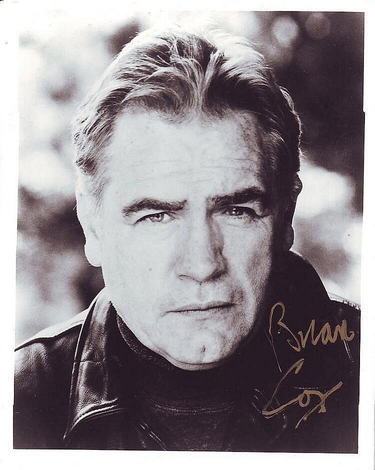 BRIAN COX Signed Photo Poster paintinggraph - Film Actor & Royal Shakespeare Company - preprint