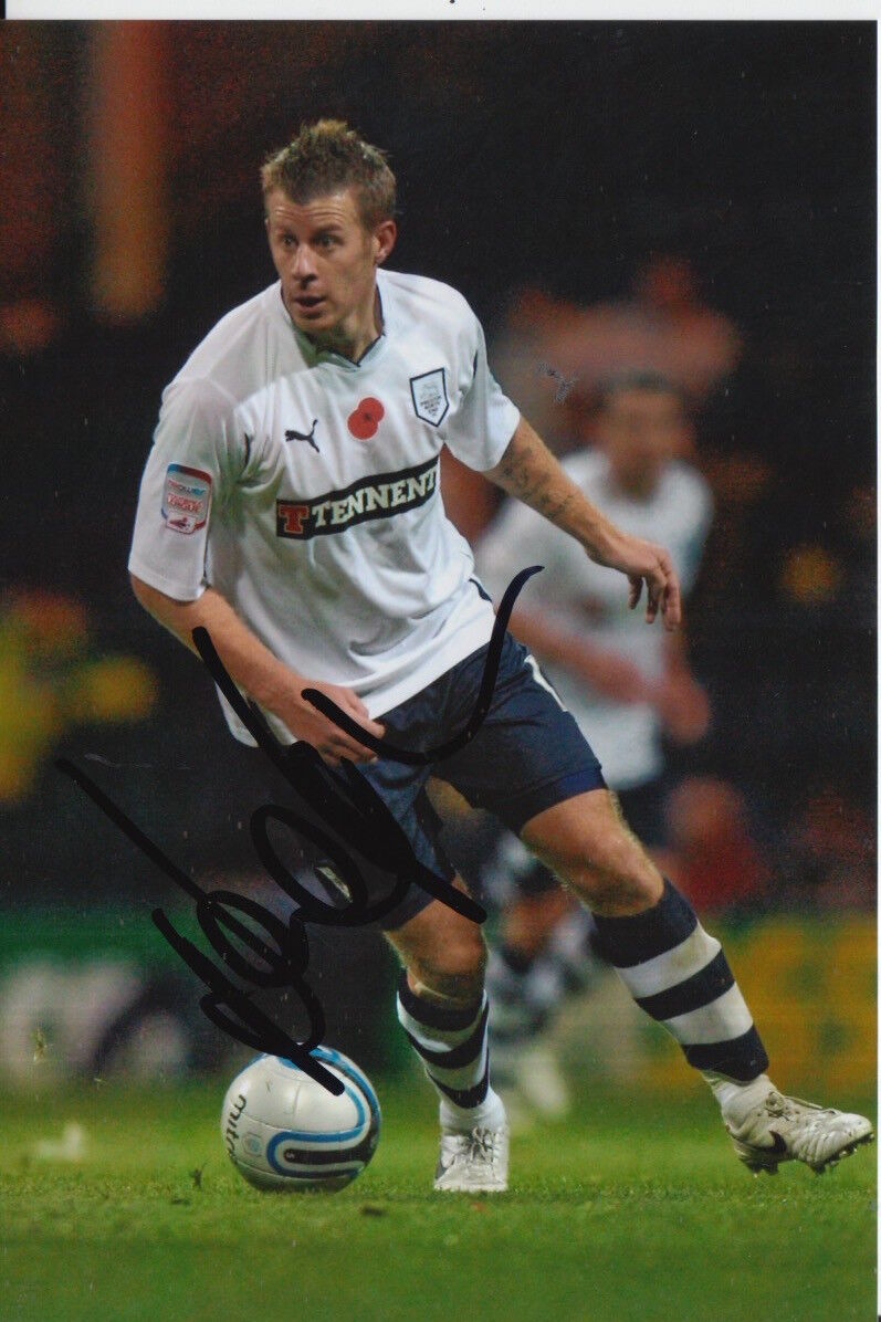 PRESTON NORTH END HAND SIGNED PAUL PARRY 6X4 Photo Poster painting 1.