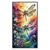 Dragonfly-14CT Stamped Cross Stitch 40*70cm(Big Size)