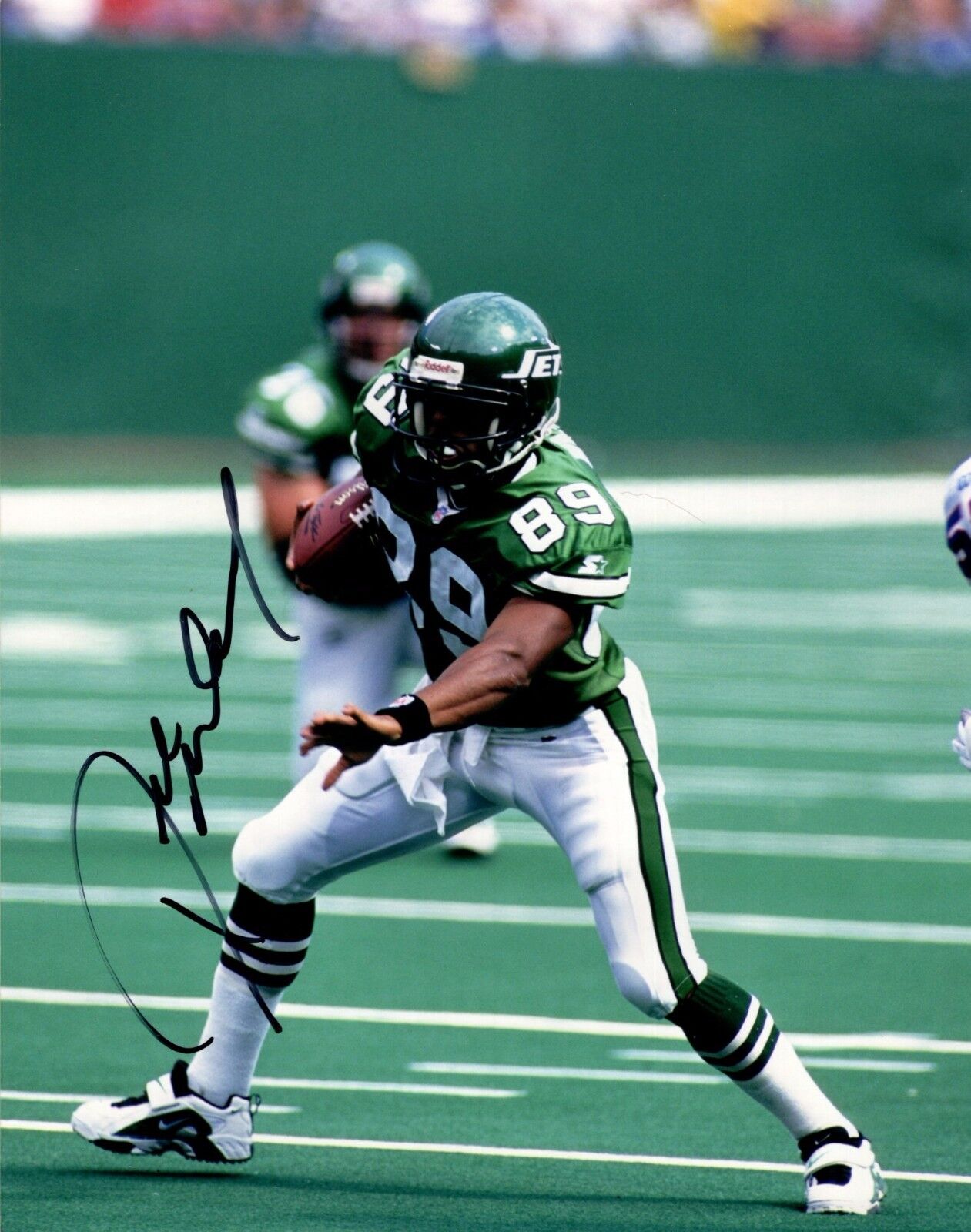 Dedric Ward New York Jets Hand Signed 8x10 Autographed Photo Poster painting w/COA