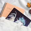 5D Diamond Mosaic Notebook 50 Pages DIY Partial Special Shaped Drill Journal A5 Chinese Zodiac Notebook Kit