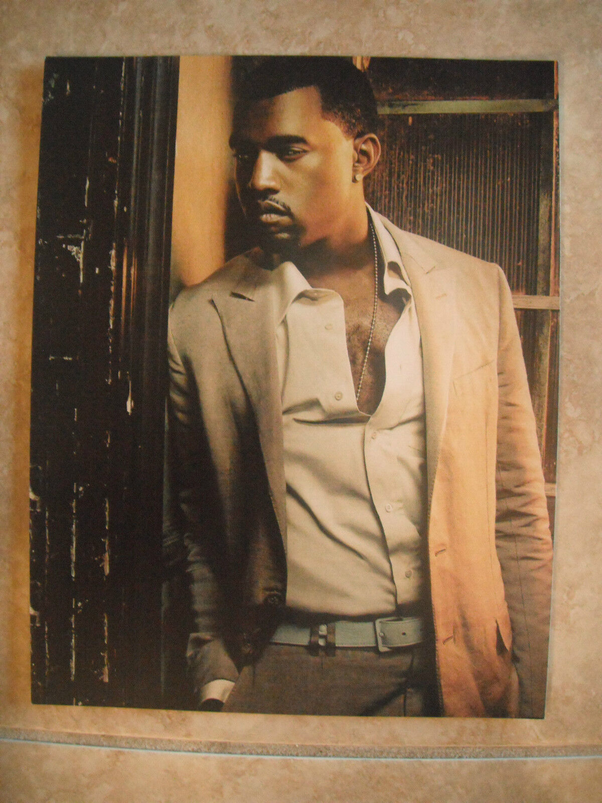 Kanye West Music Color 11x14 Promo Photo Poster painting