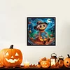 Halloween Vogelscheuche Sonderform Teilbohrer Dimond Malset 30x30cm