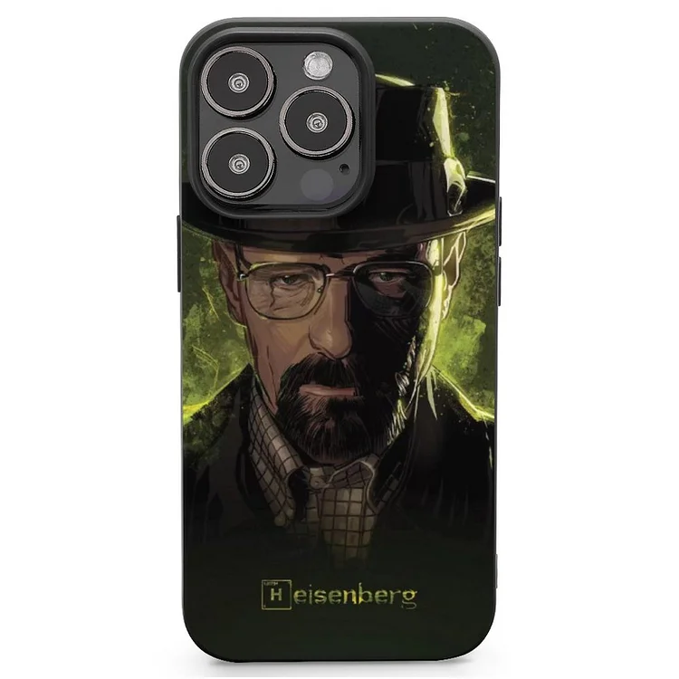 Breaking Bad Heisenberg Mobile Phone Case Shell For IPhone 13 and iPhone14 Pro Max and IPhone 15 Plus Case - Heather Prints Shirts
