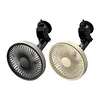 Portable Car Fan with Strong Suction and 3 Speeds Rechargeable Dashboard Cooling Air Wall Fan for Sedan SUV RV Auto Vehicles Home Windshield