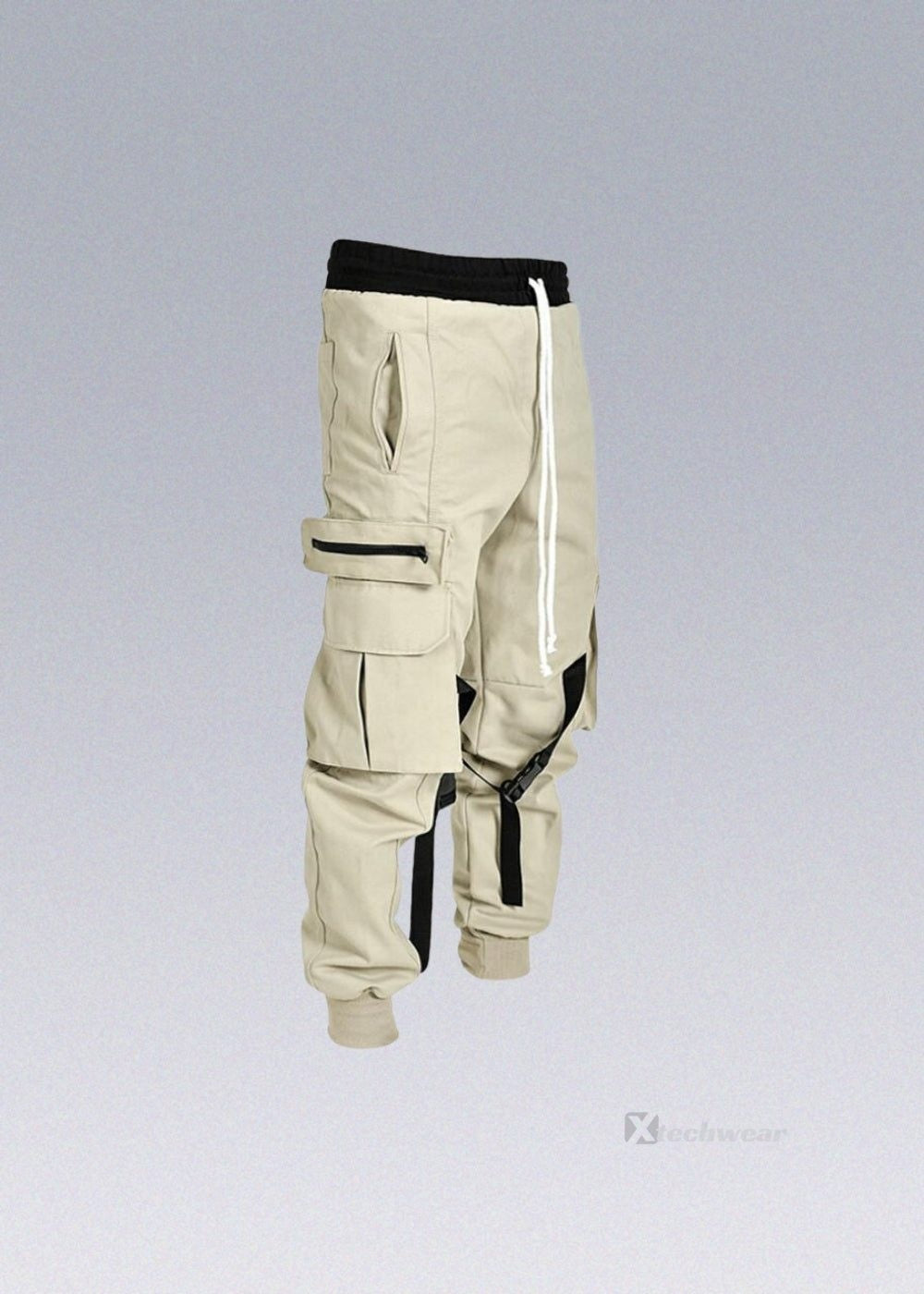 Ribbon Cargos Pants Techwear - X techwear-x
