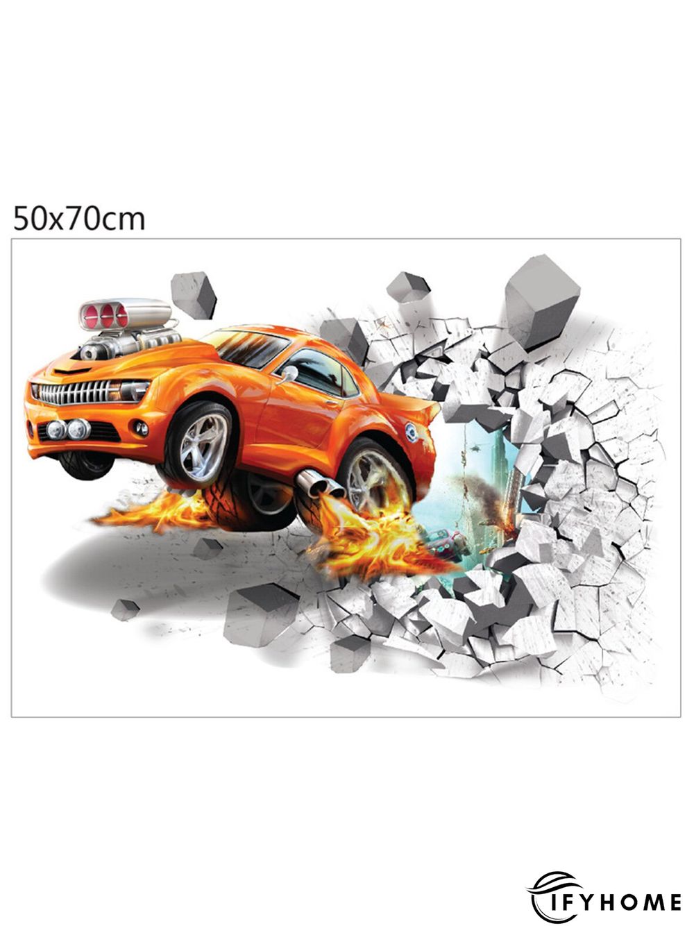3D Creative Dinosaur Decorative Sticker Bedroom Wall Sticker | IFYHOME