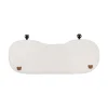 Cream White Cartoon Bear Car Cushion Ice Honeycomb Seat Cushion