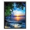 Sunset Scenery-14CT Counted Cross Stitch 36*46cm/14.17*18.11in