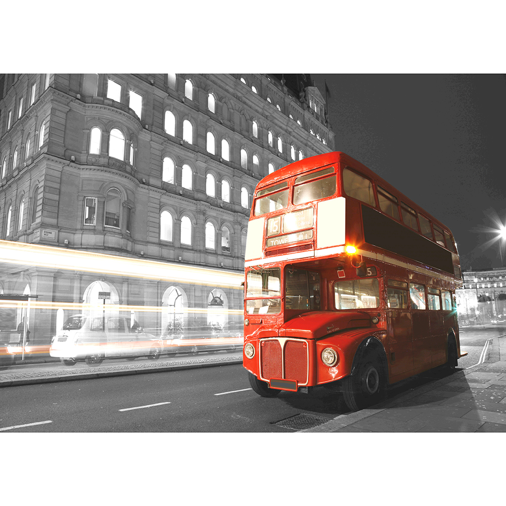 

City Bus - Round Drill Diamond Painting - 40*30CM, 501 Original