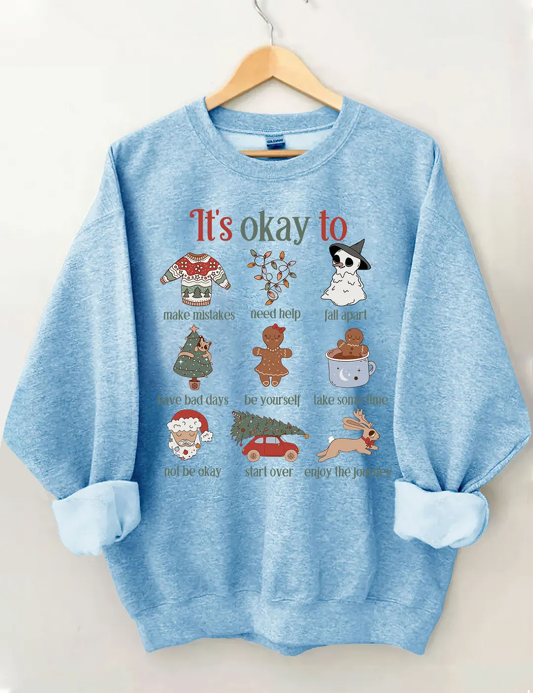 Mental Health Christmas Sweatshirt