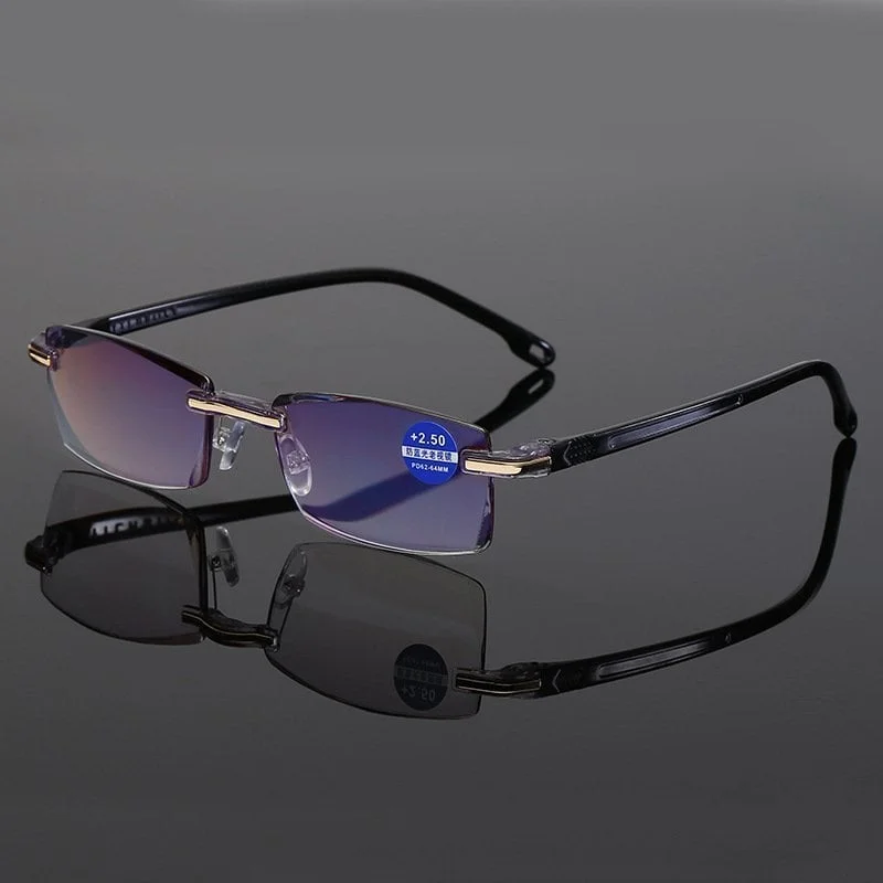 Clarkod Sapphire High Hardness Anti-blue Progressive Far And Near Dual-Use Reading Glasses
