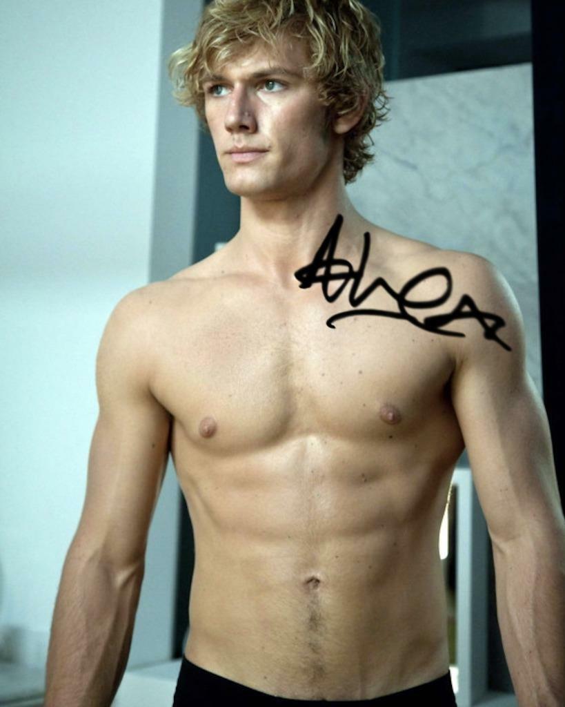 Alex Pettyfer 50 Shades of Gray SIGNED AUTOGARPHED 10 X 8