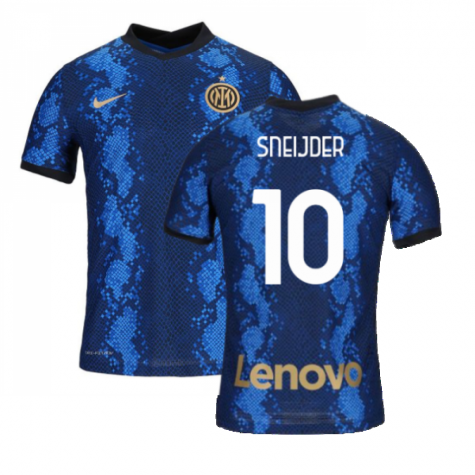Inter Mailand Wesley Sneijder 10 Home Trikot 2021-2022