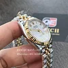 Women's Rolex Datejust 31mm Two Tone Yellow Gold on Jubilee with White Roman Dial Super clone