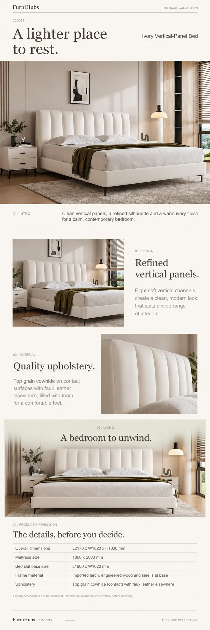 Upholstered Bed 229233