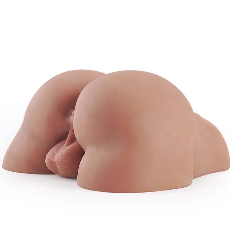 Allurtoys 6.2lb Brunet Doggy-Style Dangling Balls Derriere Fun Realistic Butt Masturbator